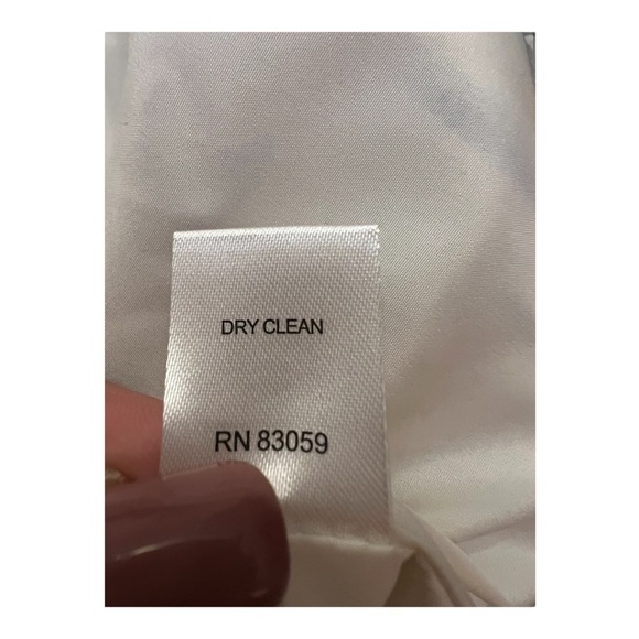 Drew Striped Linen Three Quarter Sleeve Blazer Small - Picture 7 of 9